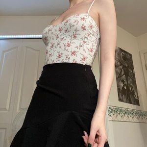 Adorable floral bodysuit!